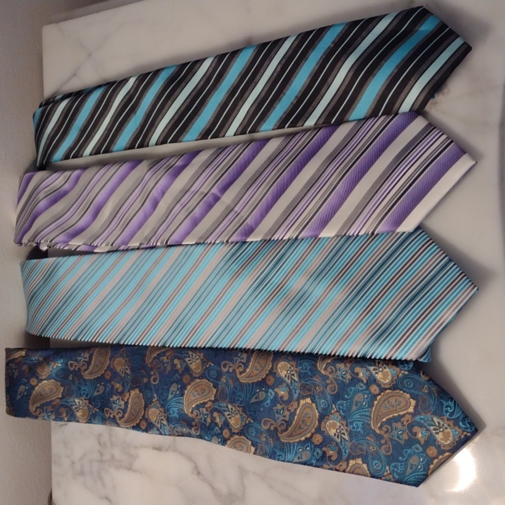 Men's ties, lot of 9